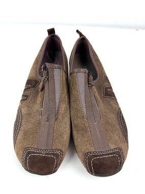 Merrell Barrado Zip-Front Suede Slip-On Women's Loafers Size 7